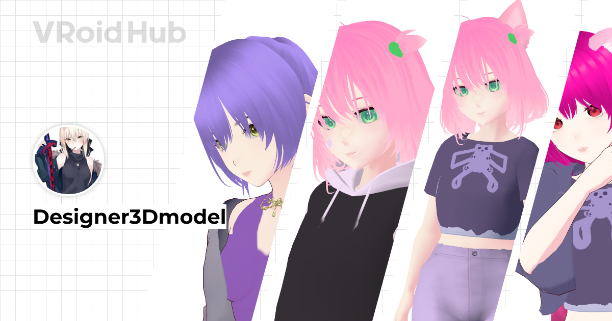 Designer3Dmodel - VRoid Hub